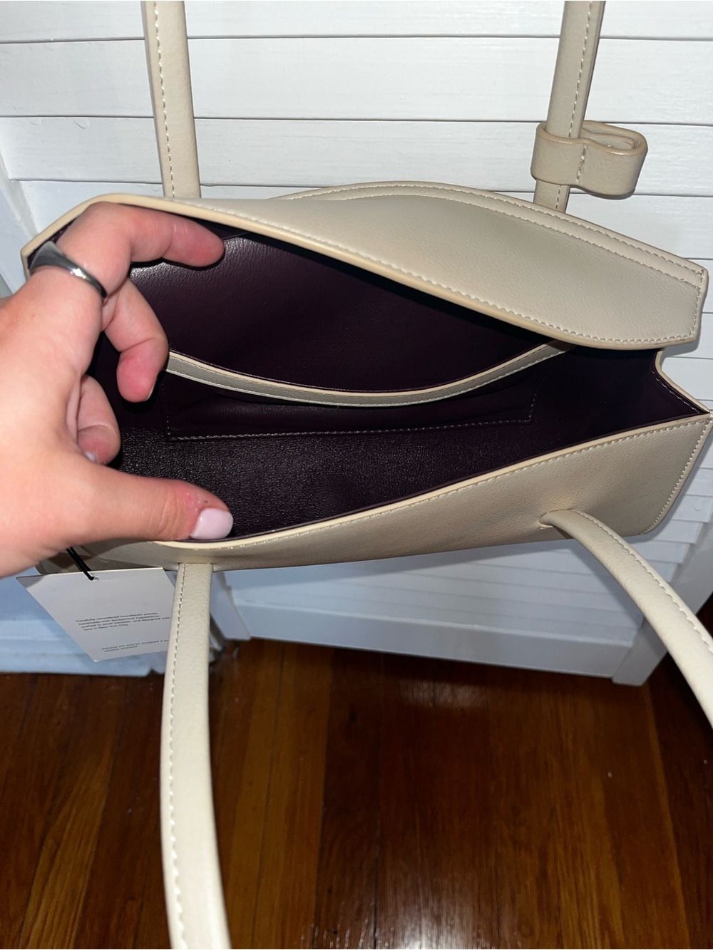 Freja New York Caroline Bag Oat - Picture 5 of 6